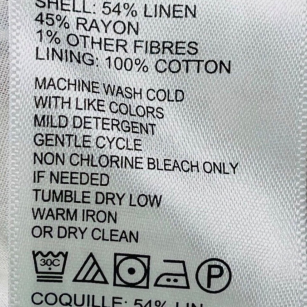 Tommy Bahama String Of Silver Linen-Blend Short Sundress, Coconut, Large - Picture 14 of 14